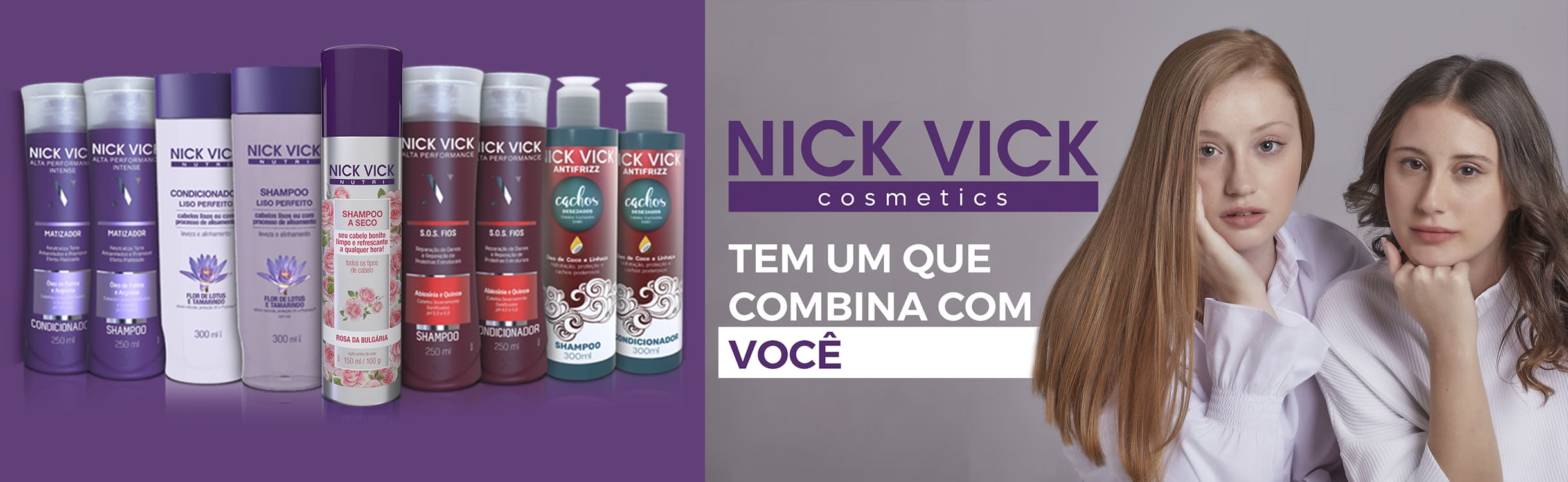 Nick & Vick Alta Performance Cachos e Ondas
