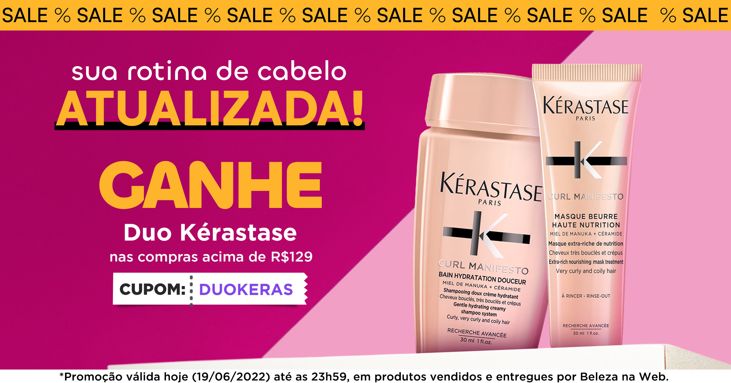 Duo Kérastase Grátis!