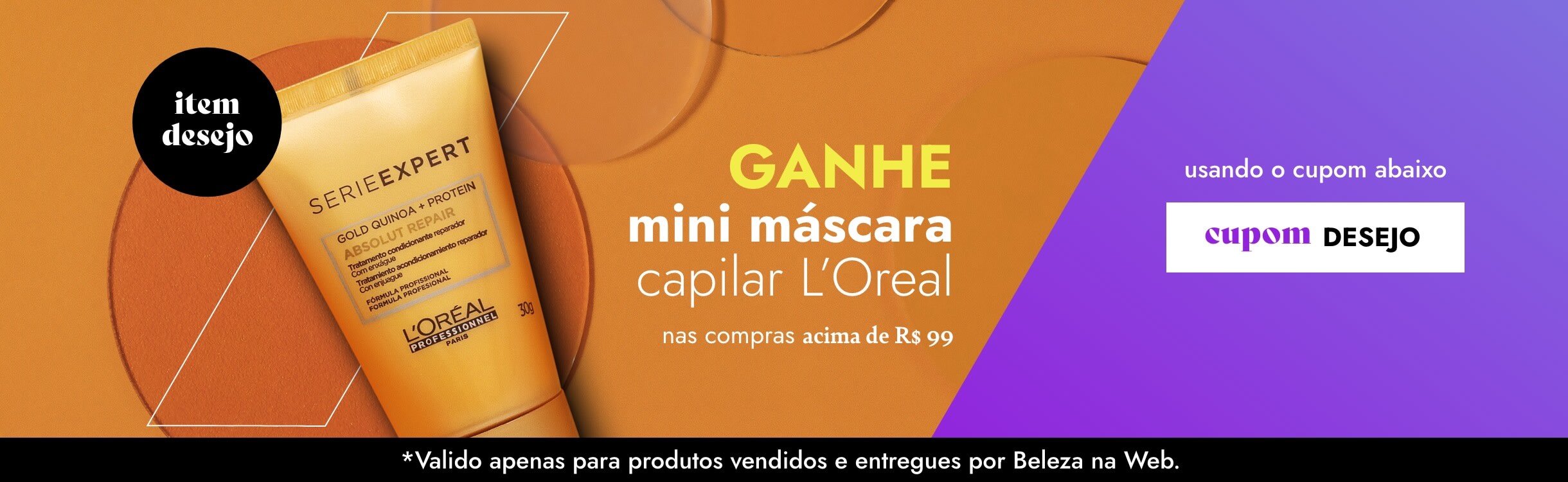 Ganhe Mini máscara!
