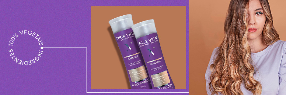 Nick & Vick Alta Performance Clareador