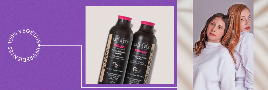 Nick & Vick PRO-Hair Preenchimento Capilar