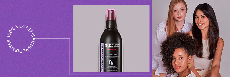 Nick & Vick PRO-Hair Revitalização Intensa