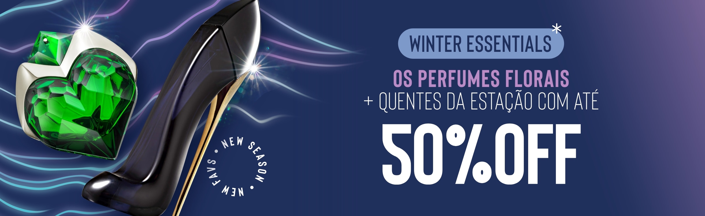 Seleção perfumes florais