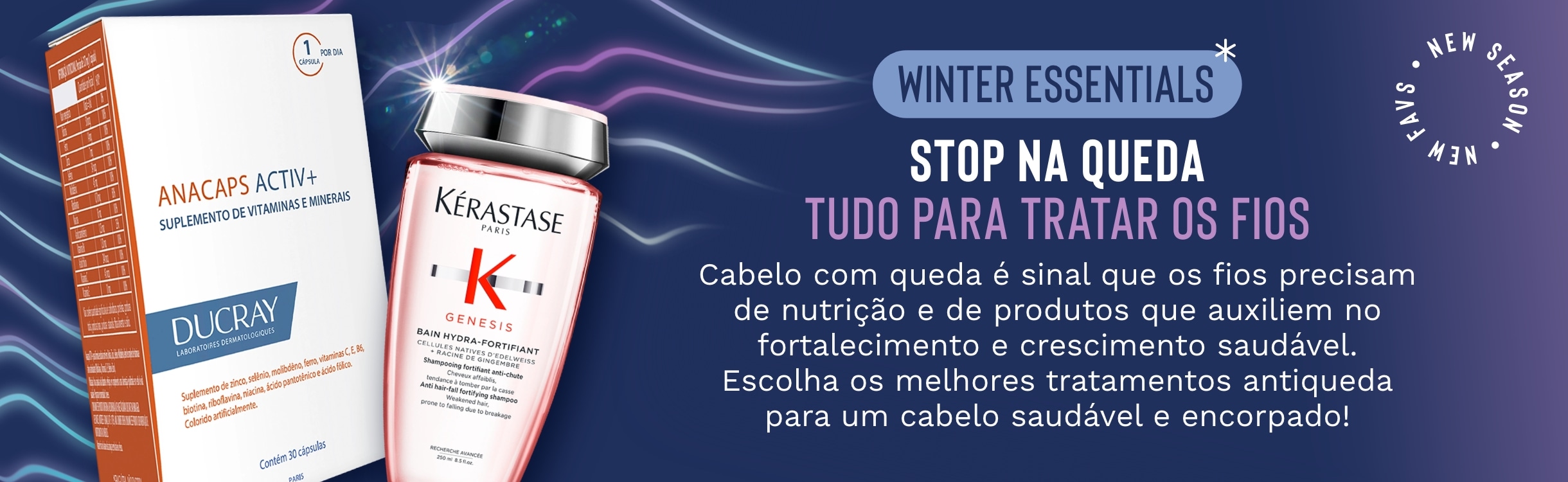 Tudo para tratar os fios com até 66% OFF!