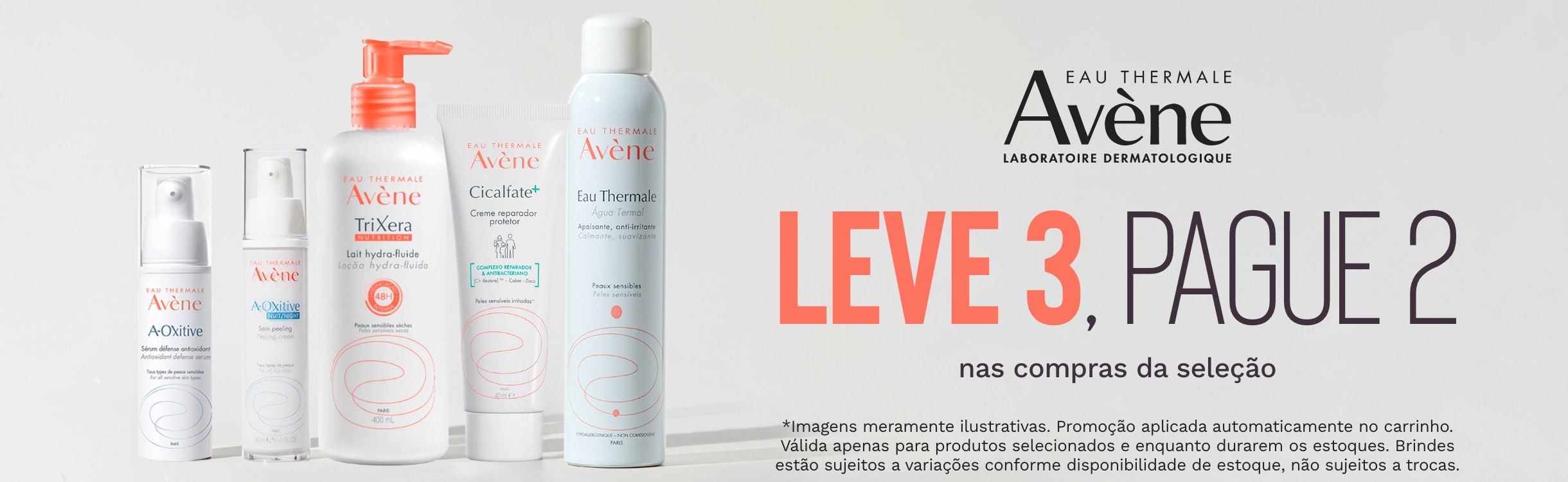 Avène | Leve 3 Pague 2
