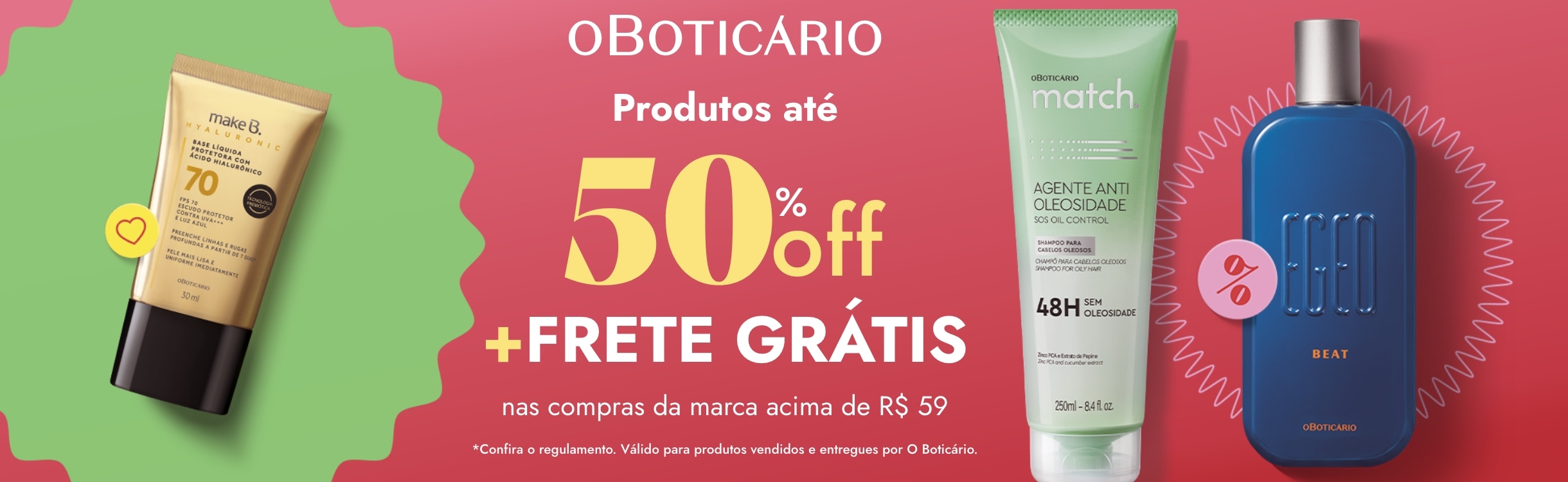 Boti Promo: Seleção com até 50% OFF