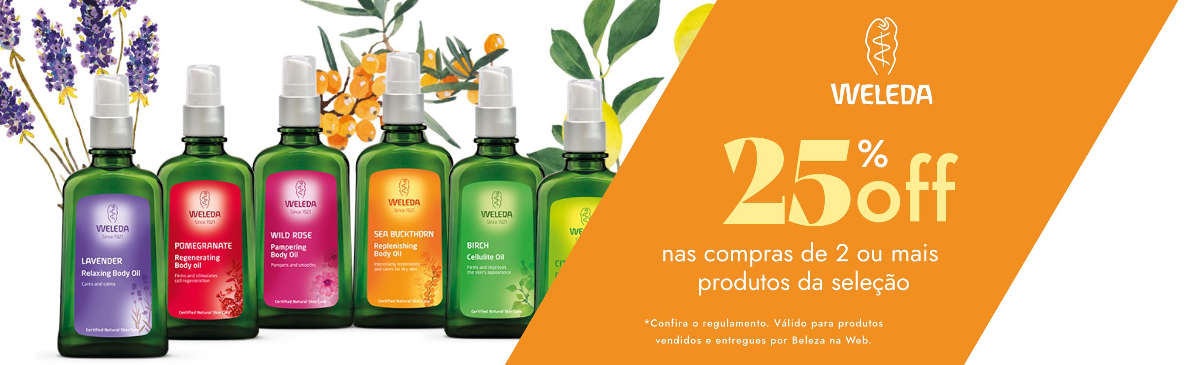 Weleda Óleos com Desconto Extra