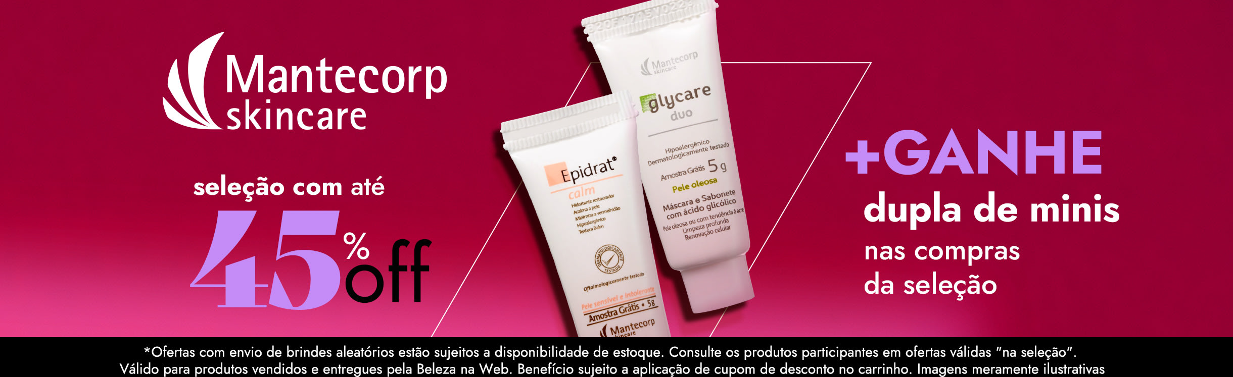 Mantecorp até 45% OFF
