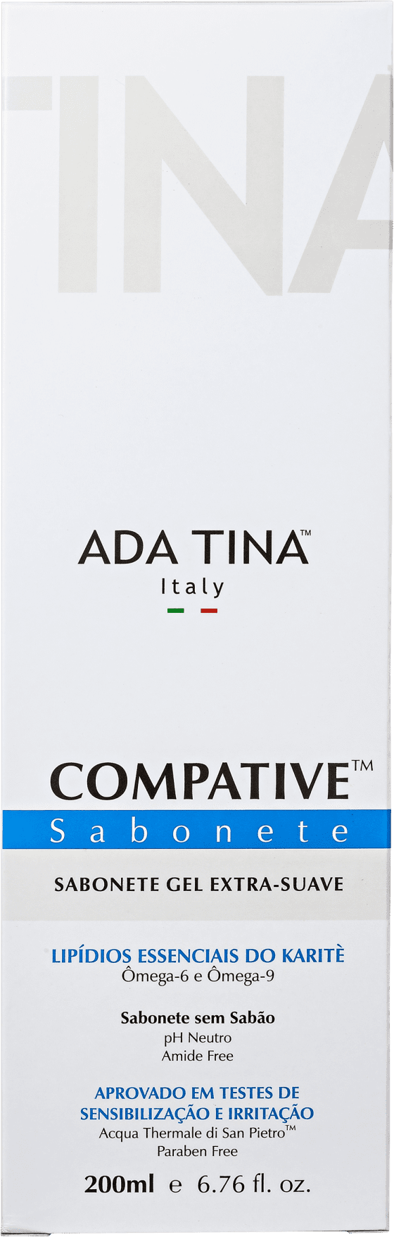 Ada Tina Compative Thermal Soap - Sabonete Líquido Facial 200ml