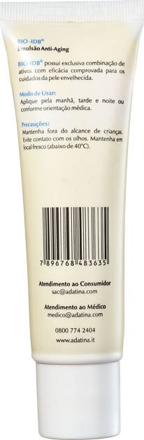 Ada Tina Bio-IDB - Emulsão Anti-Idade 30ml