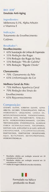 Ada Tina Bio-IDB - Emulsão Anti-Idade 30ml