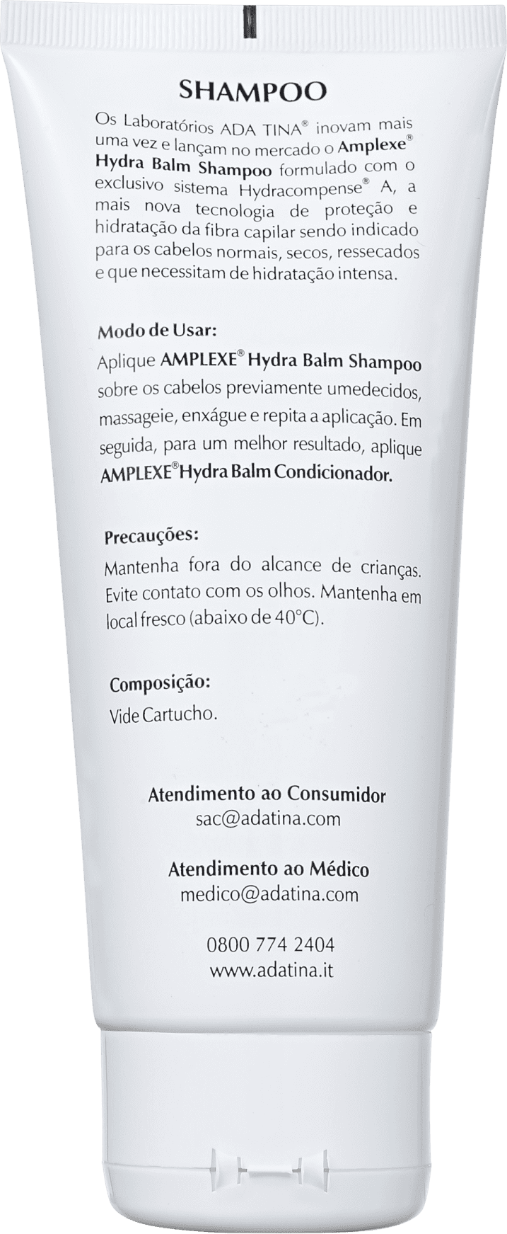 Ada Tina Amplexe Hydra Balm - Shampoo sem Sulfato 200ml