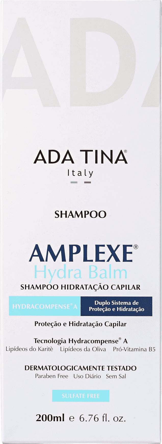 Ada Tina Amplexe Hydra Balm - Shampoo sem Sulfato 200ml