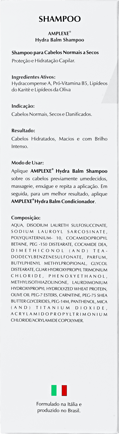 Ada Tina Amplexe Hydra Balm - Shampoo sem Sulfato 200ml