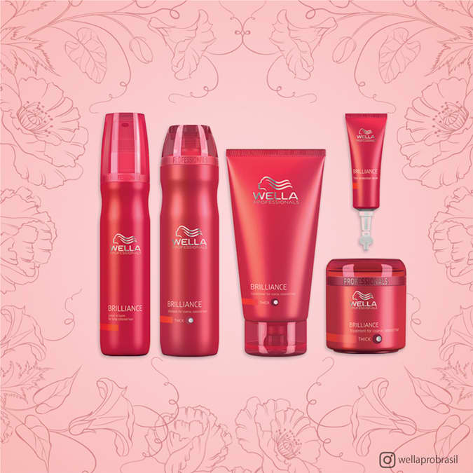 Kit Wella Professionals Brilliance Intense (3 Produtos)