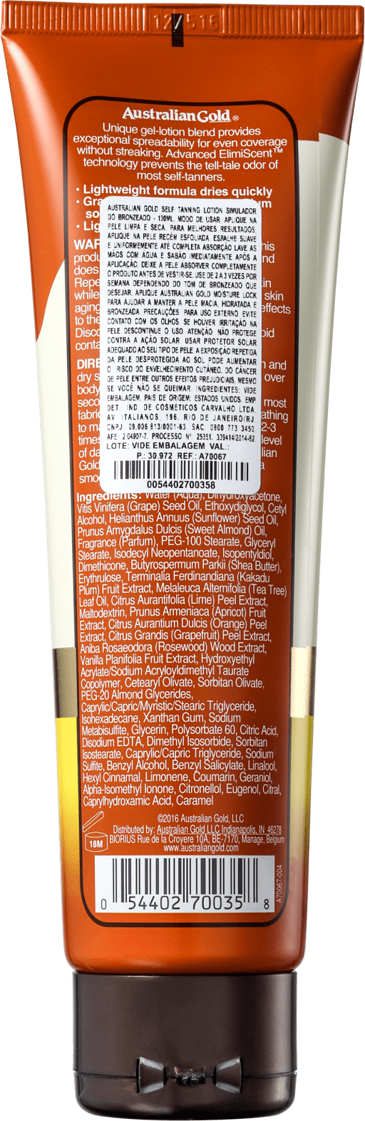 Australian Gold Instant Bronze Self-Tanning Lotion - Loção Autobronzeadora 130ml