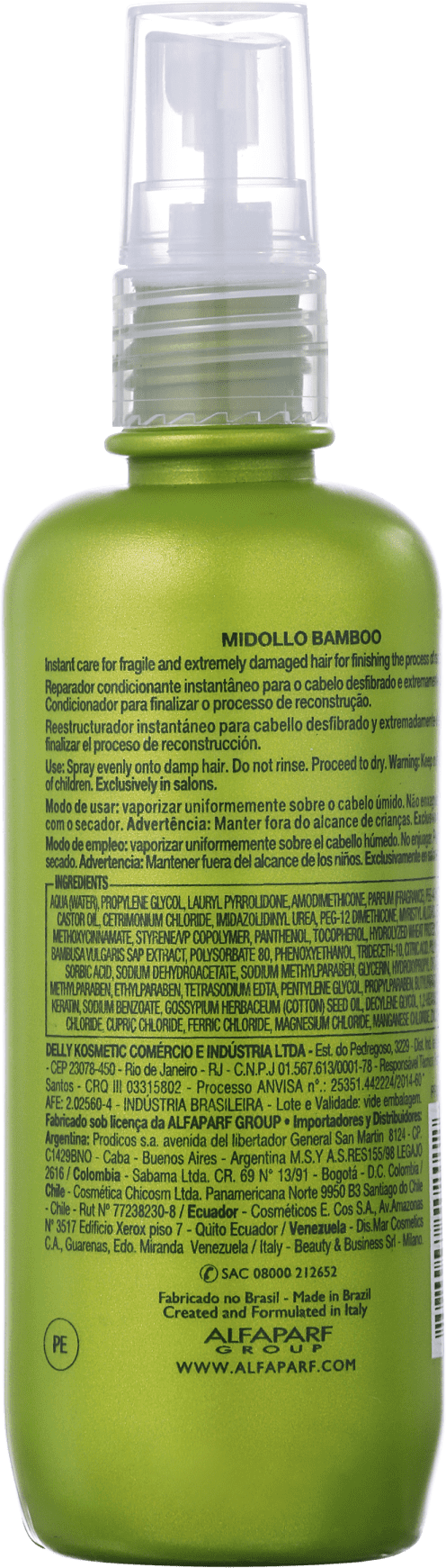 Alfaparf Midollo di Bamboo Daily Repair - Spray Leave-in 125ml