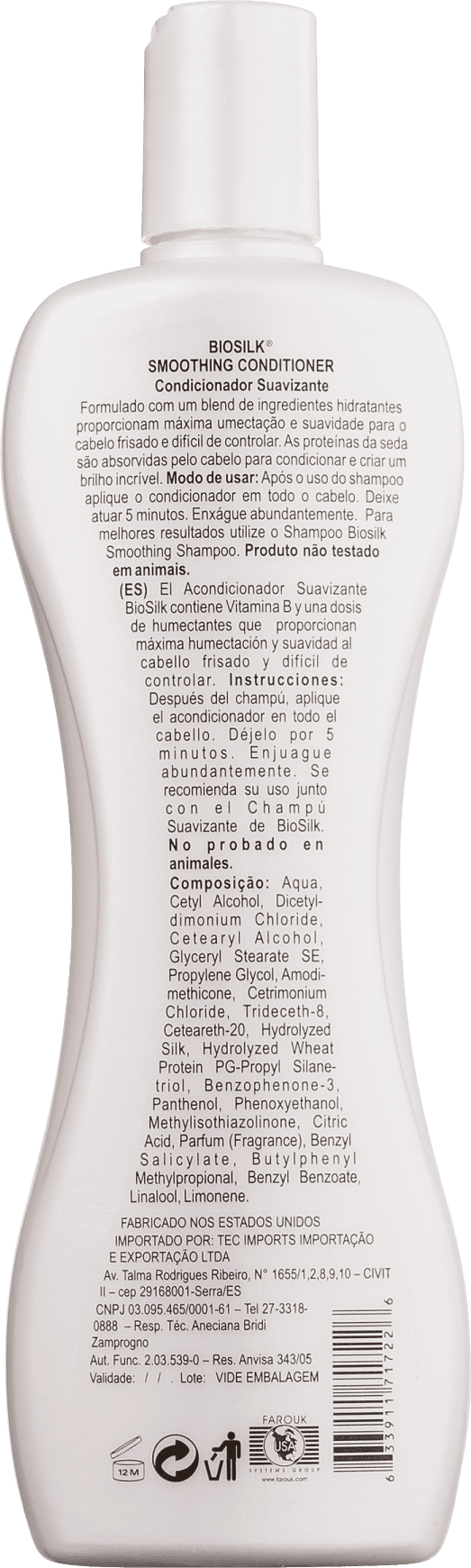 Biosilk Condition Smoothing - Condicionador 355ml