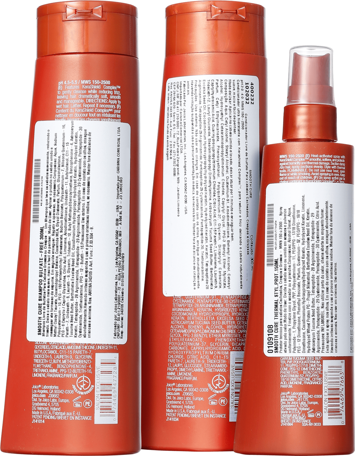 Kit Joico Smooth Cure Styling (3 Produtos)