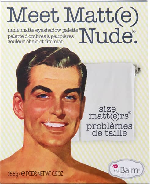 the Balm Meet Matt(e) Nude - Paleta de Sombras 25,5g