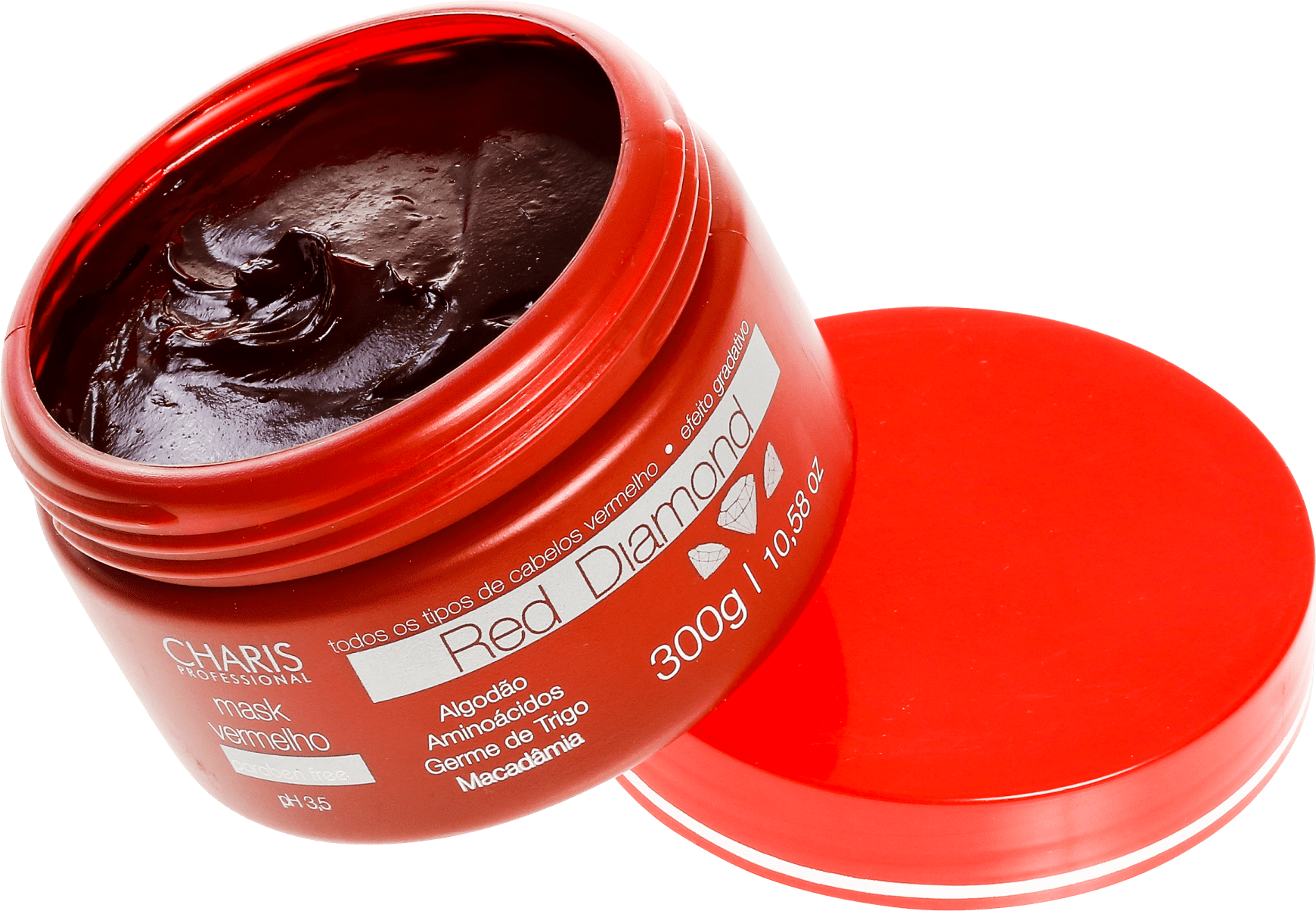Charis Red Diamond - Máscara Capilar 300g