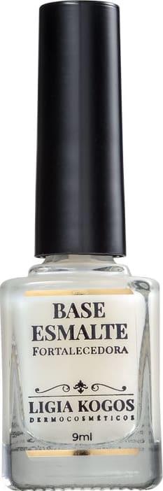 Ligia Kogos Base Esmalte para Unhas Fracas - Base Fortalecedora 12ml
