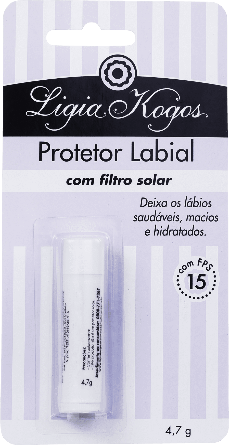 Ligia Kogos FPS 15 - Protetor Labial 4,7g