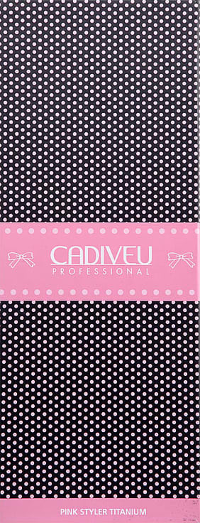 Cadiveu Professional Pink Styler Titânio - Prancha Bivolt