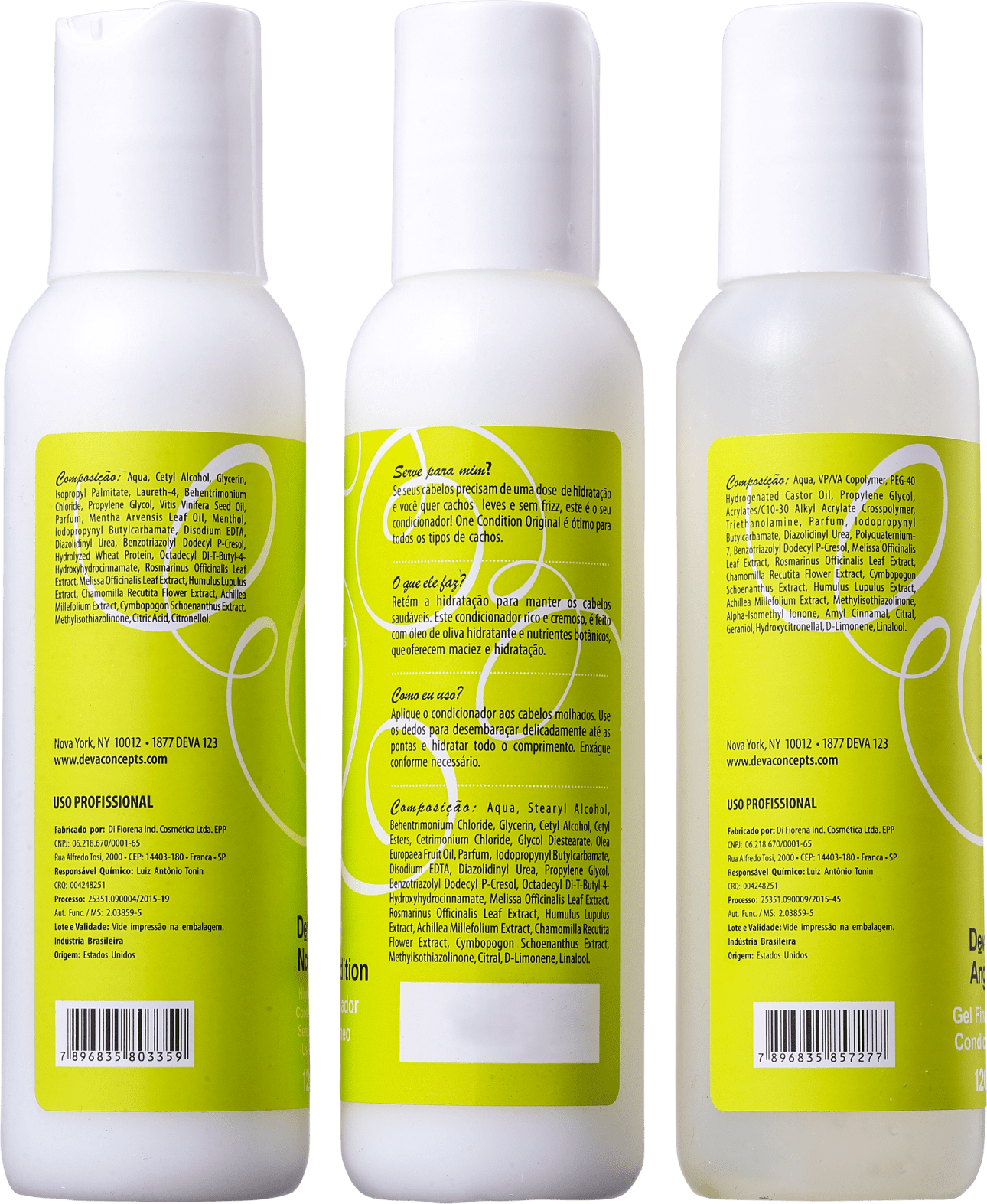 Kit Deva Curl 3-Passos (3 Produtos)