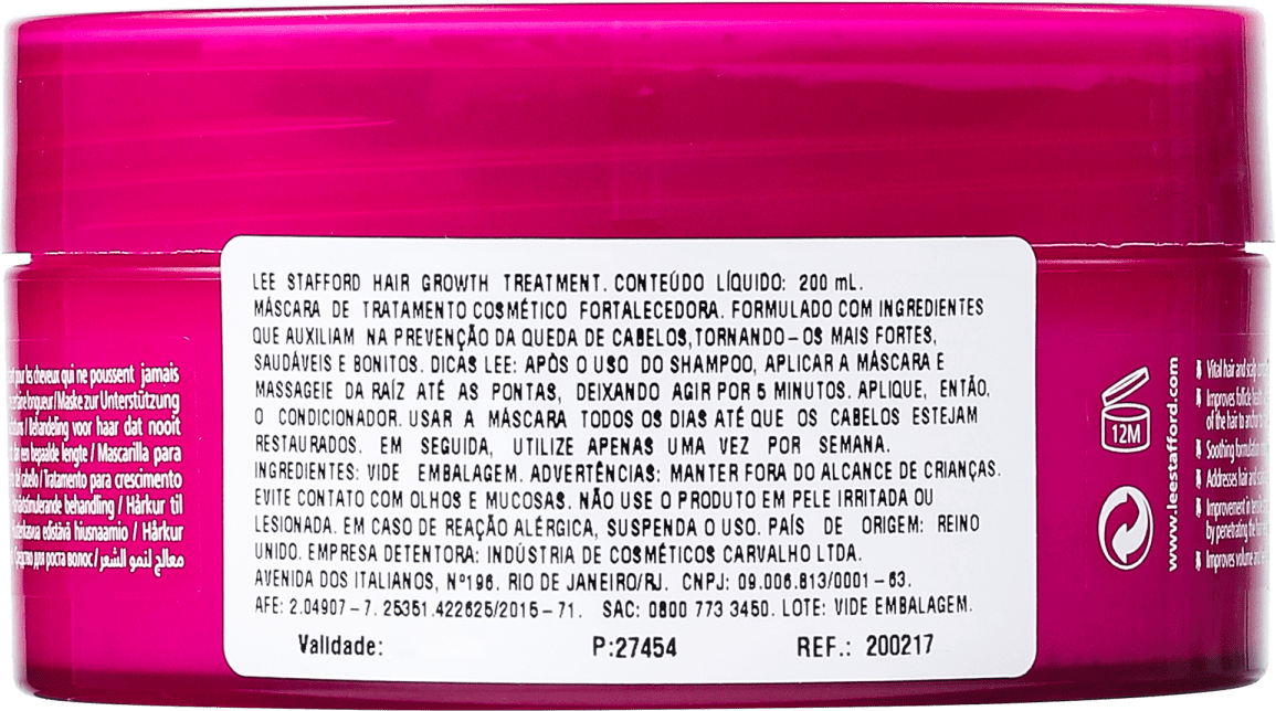 Lee Stafford Hair Growth - Máscara Capilar 200ml