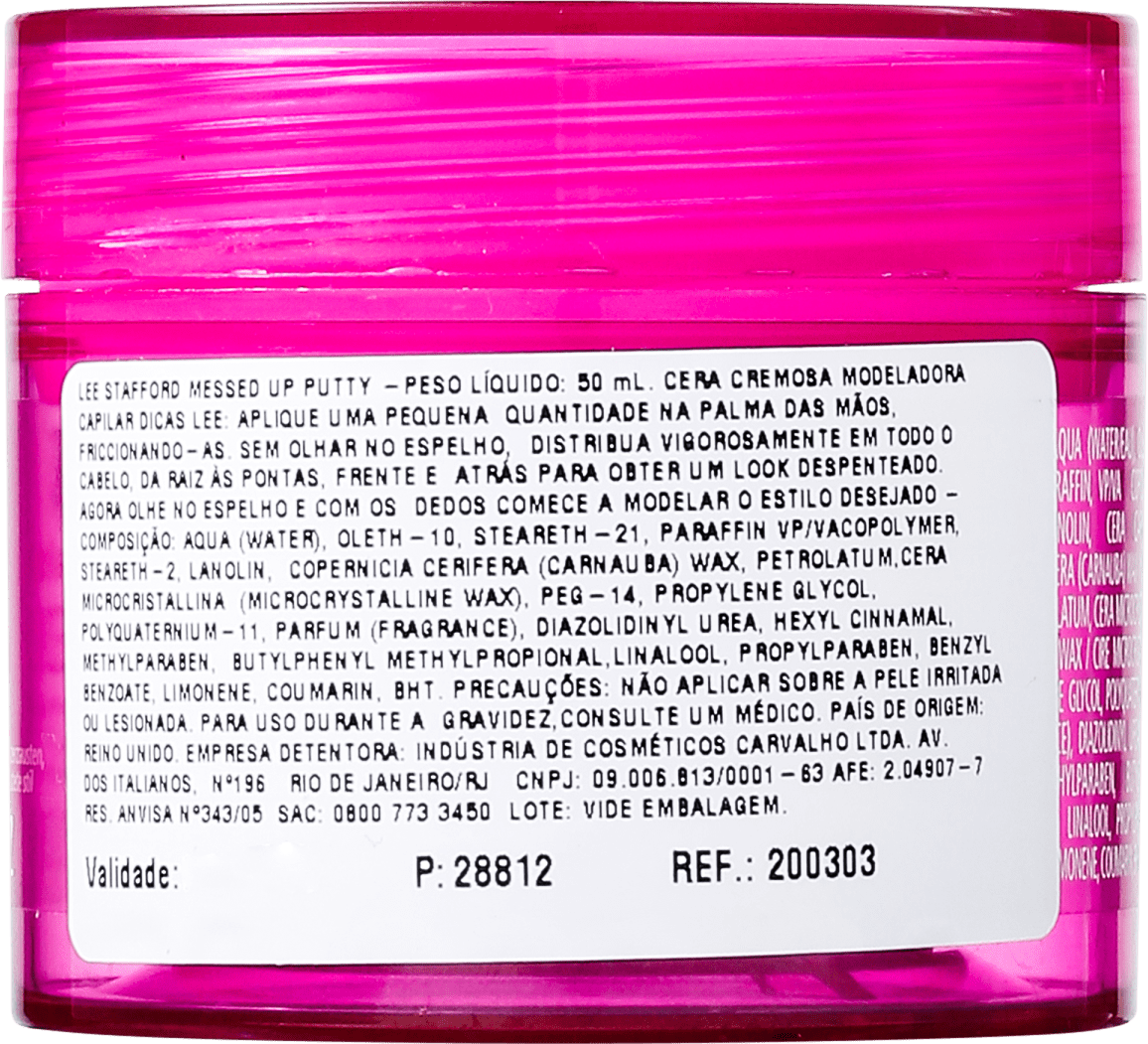Lee Stafford Messed Up Putty - Creme Modelador 50ml