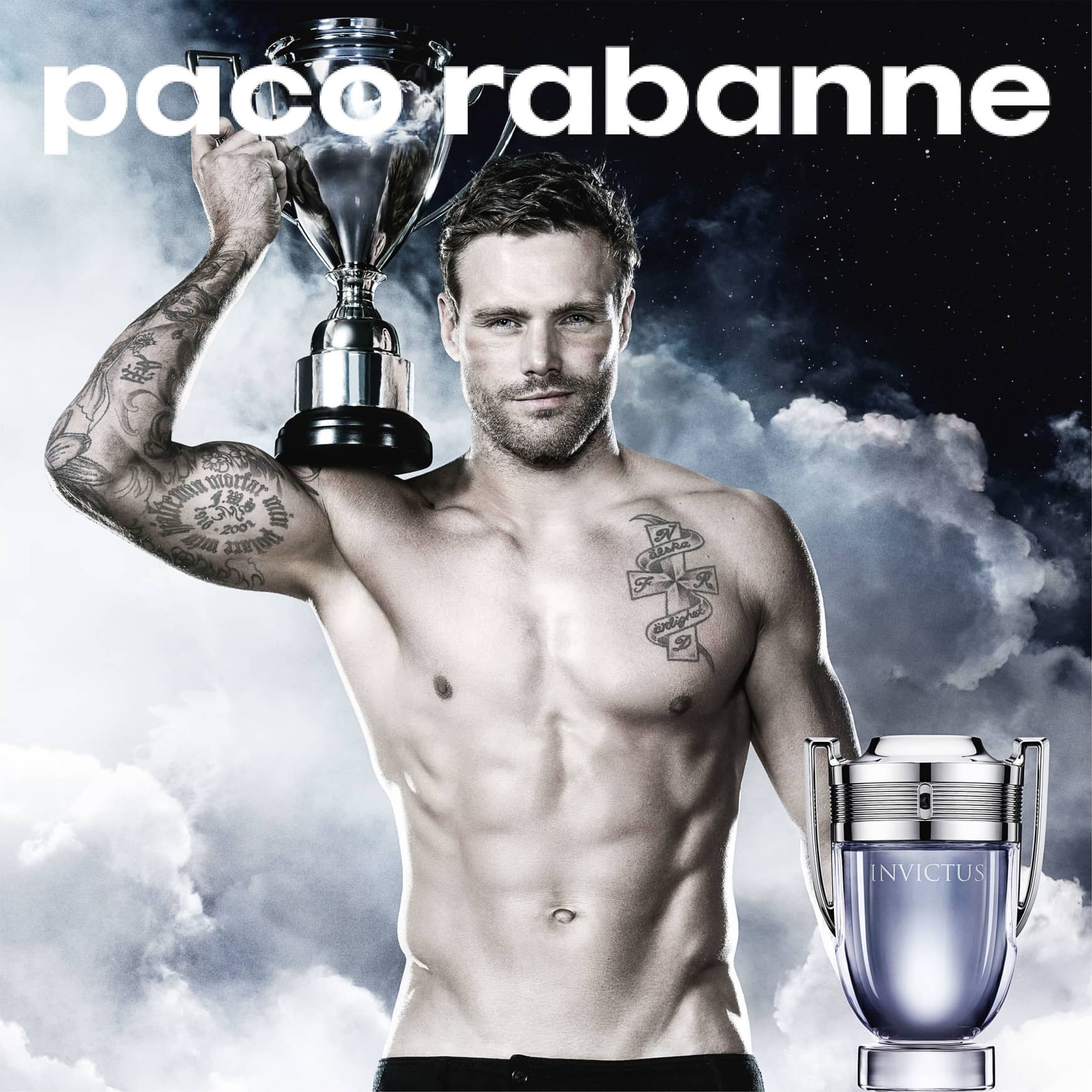 Invictus Paco Rabanne Eau de Toilette - Perfume Masculino 50ml