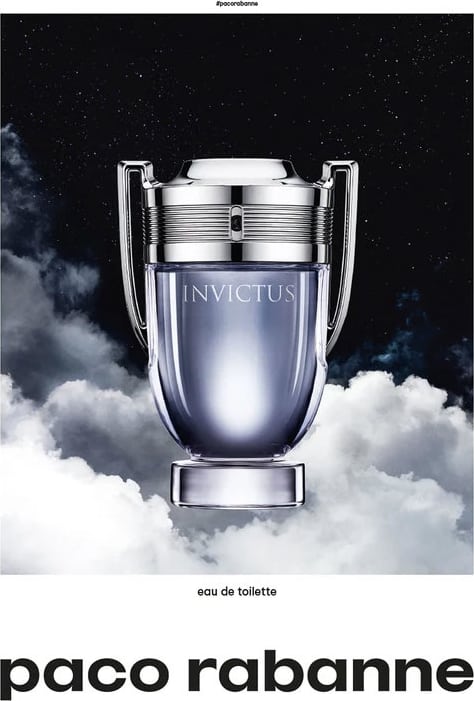 Invictus Paco Rabanne Eau de Toilette - Perfume Masculino 50ml