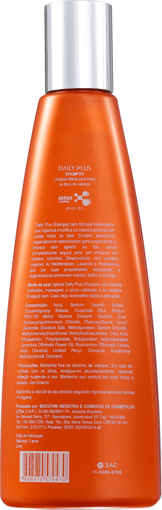 Mediterrani Daily Plus - Shampoo 250ml