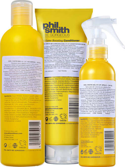 Kit Phil Smith Big It Up Volume Boosting Spray (3 Produtos)