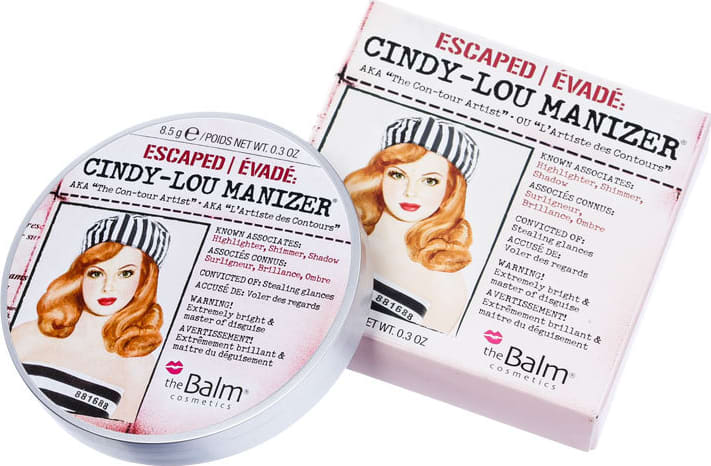 the Balm Cindy-Lou Manizer - Blush, Sombra e Iluminador 8,5g