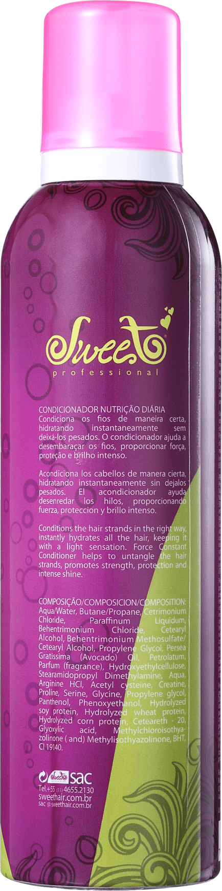 Sweet Hair Corazón de Melón Nutrição Diária - Condicionador 260ml