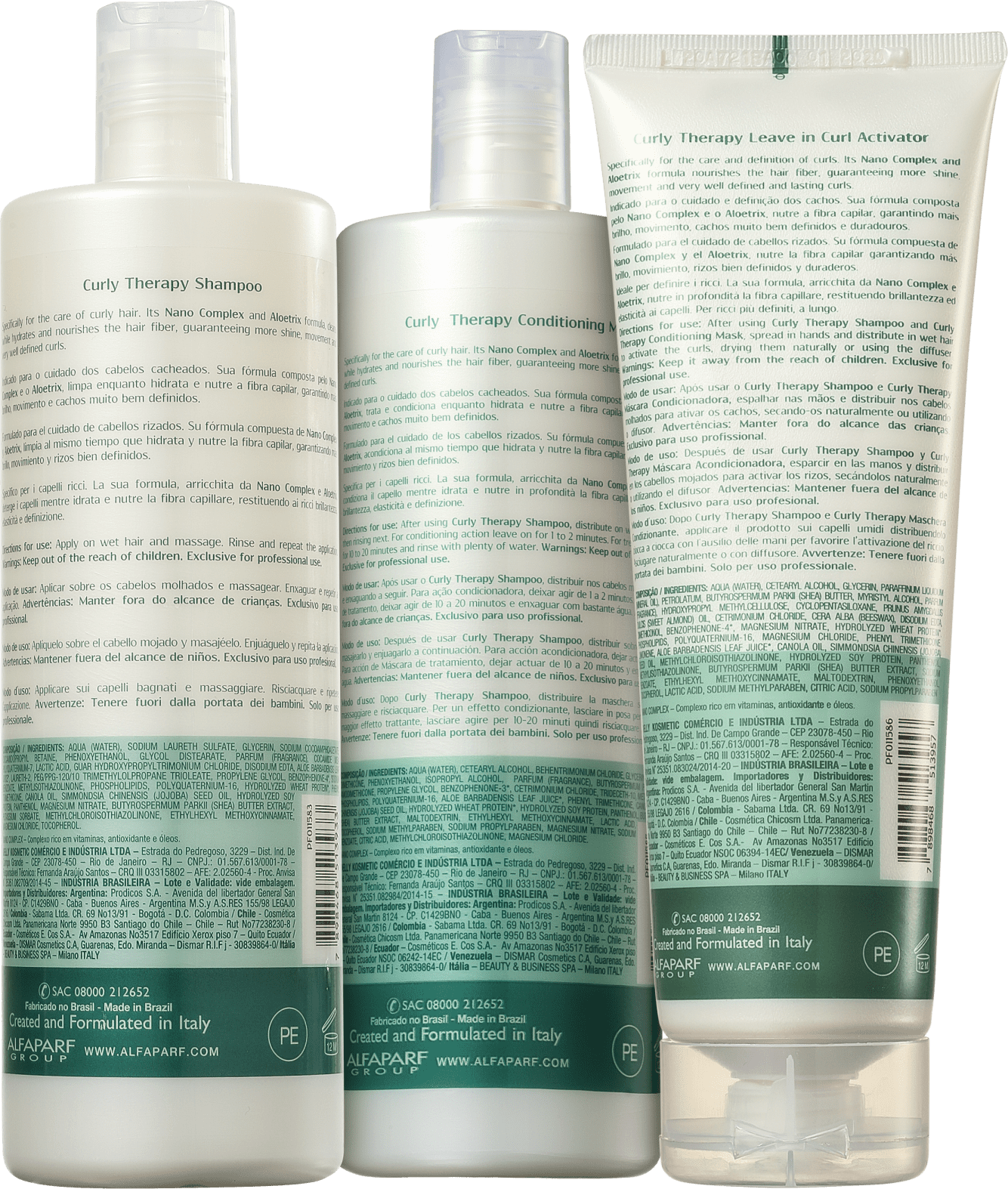 Kit Yellow Curly Therapy Activator (3 Produtos)