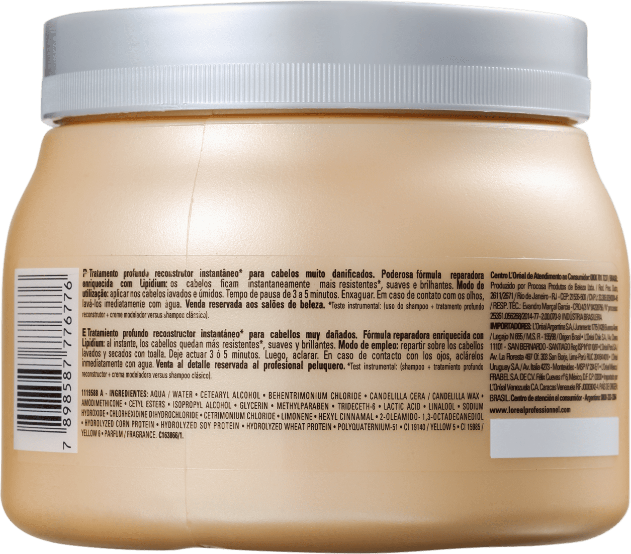 L'Oréal Professionnel Expert Absolut Repair Cortex Lipidium - Máscara de Reconstrução 500g