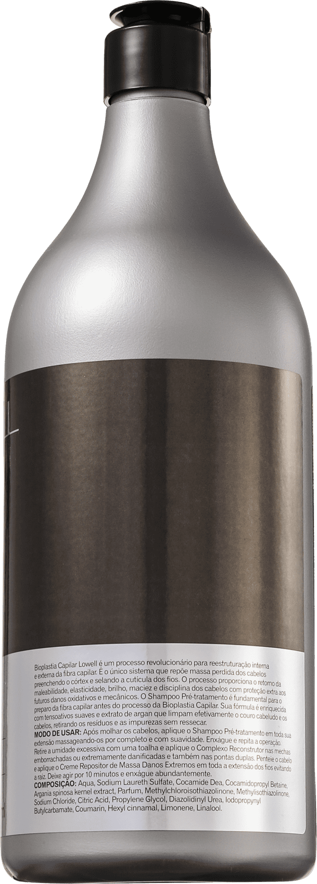 Lowell Bioplastia Capilar Pré-Tratamento - Shampoo Antirresíduo 1000ml