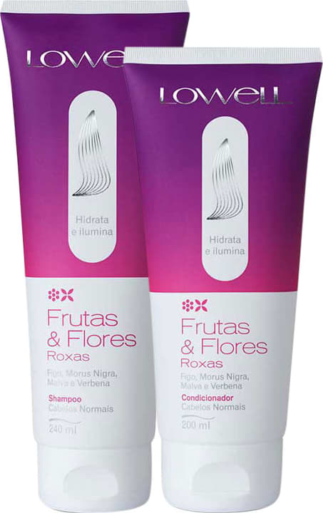 Kit Lowell Frutas & Flores Roxas Duo (2 Produtos)
