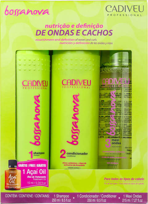 Kit Cadiveu Professional Bossa Nova Camila Coelho (4 Produtos)