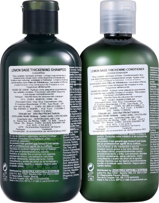 Kit Paul Mitchell Tea Tree Lemon Sage Duo (2 Produtos)