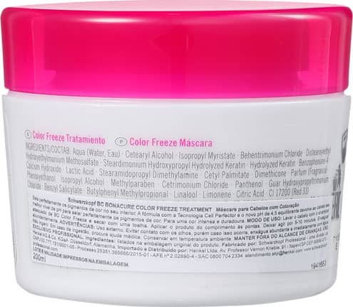 Schwarzkopf Professional BC Bonacure Color Freeze - Máscara Capilar 200ml