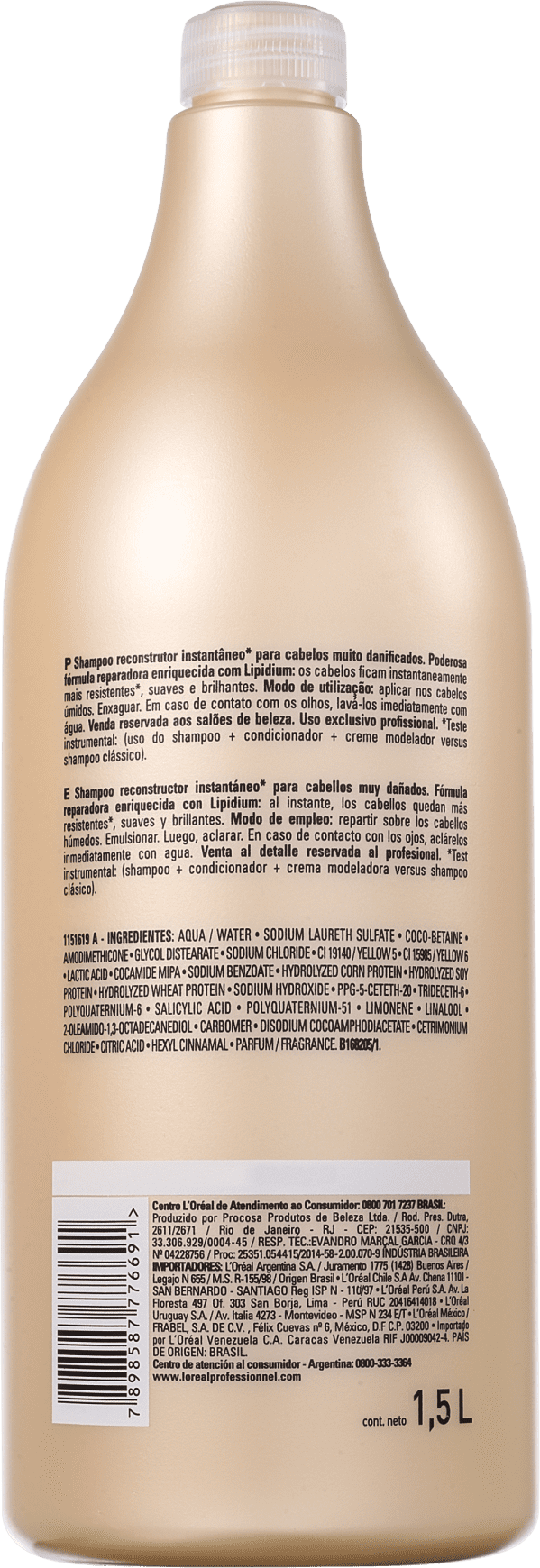 L'Oréal Professionnel Expert Absolut Repair Cortex Lipidium - Shampoo 1500ml