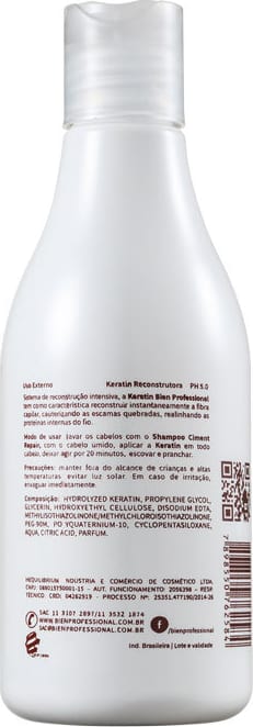 Bien Professional Ciment Repair Keratin Termoativado - Tratamento Reconstrutor 260ml