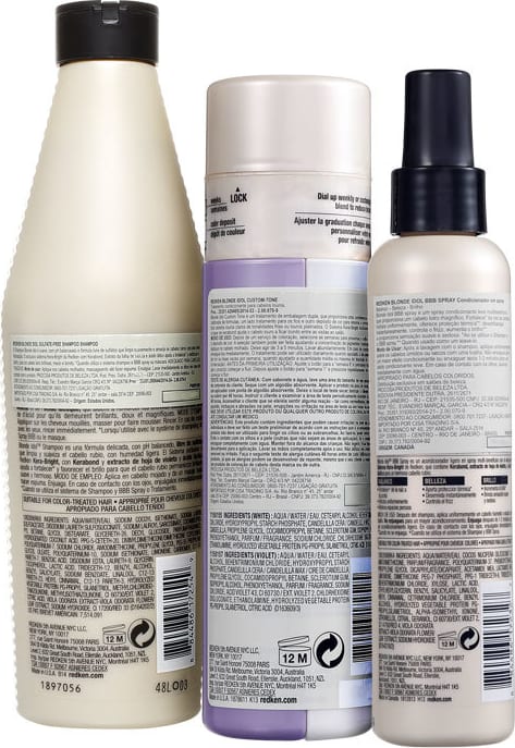Kit Redken Blonde Idol Shine and Color (3 Produtos)