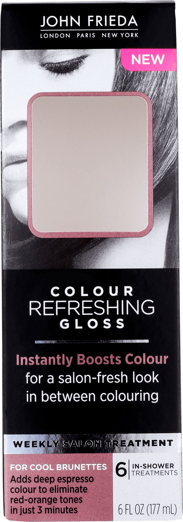 John Frieda Colour Refreshing Gloss For Cool Brunettes - Sérum Tonalizante 177ml