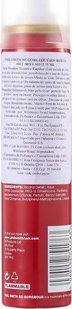 Phil Smith SOS Rescue Hot Iron Mist - Protetor Térmico 75ml