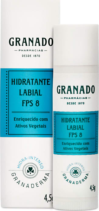 Granado Granaderma Hidra-Intenso FPS 8 - Hidratante Labial 4,5g